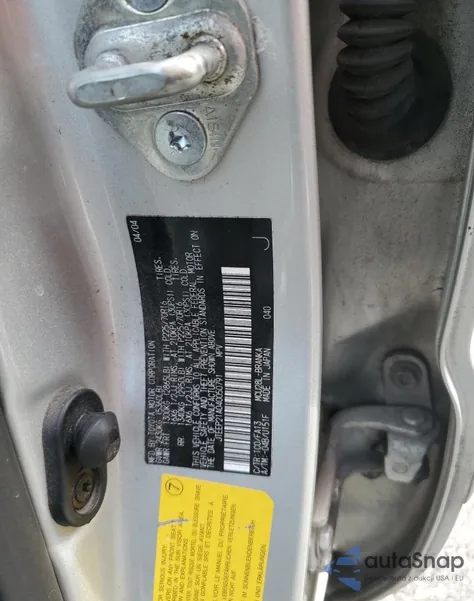 2004 Toyota Highlander z USA, uszkodzony, nr VIN JTEEP21A040050791